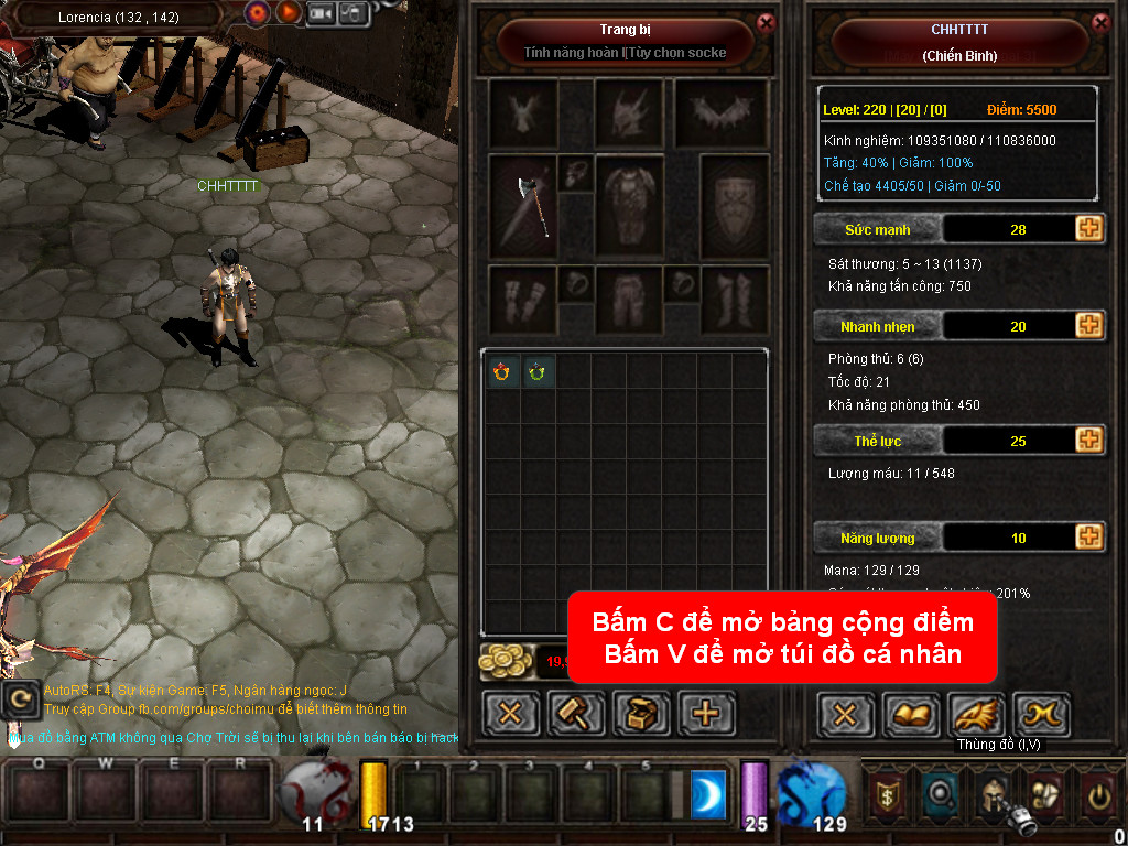 Chức năng chính của Game MU Pháp Sư Chức năng chính của Game MU Pháp Sư